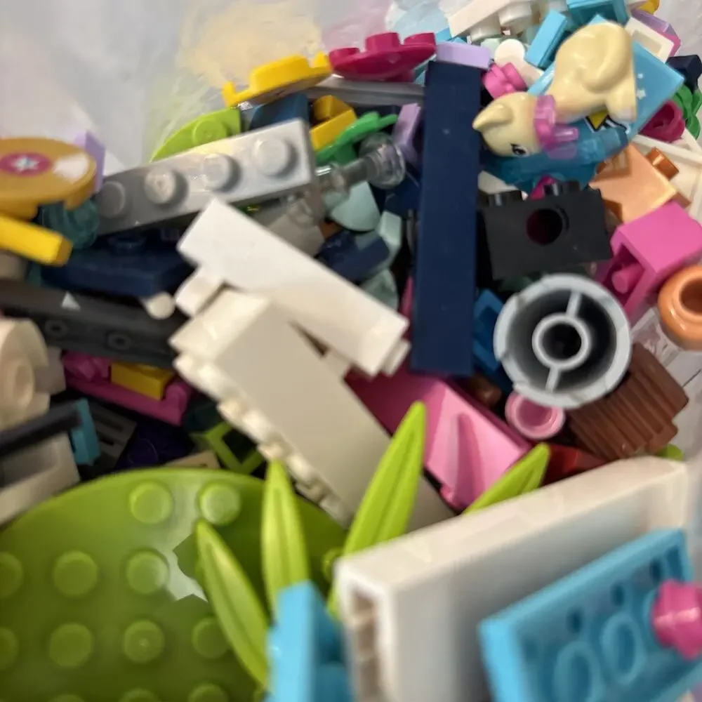 Lego Friends Bulk Lot - Over 3 Pound of Assorted Colors & Sizes Dotz Bracelet